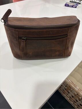 Brown Leather Crossbody Bag